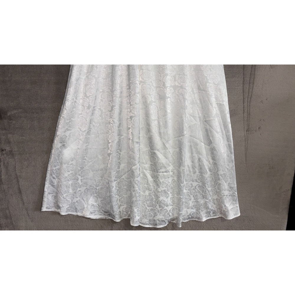 Show Me Your Mumu Nina Midi Dress Womens XXL White Rose Satin Lined Smocked Back - Picture 8 of 13